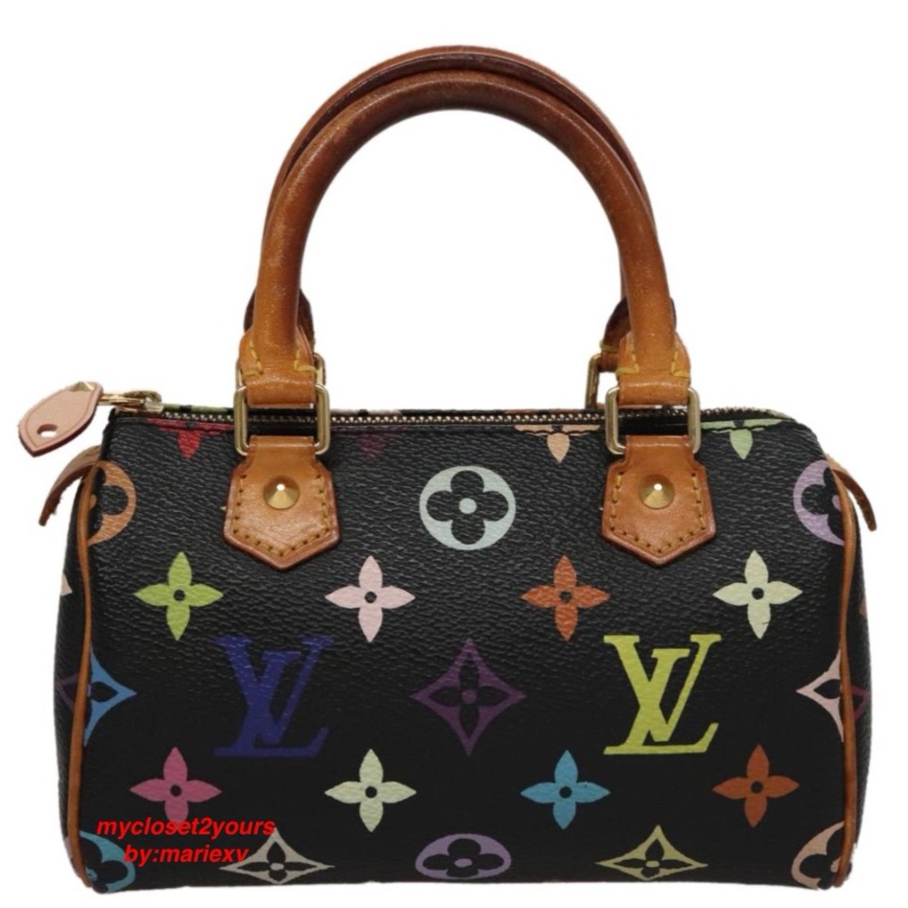 SOLD‼️Louis Vuitton Multicolore Speedy Nano Handbag
